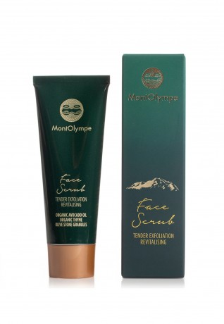 MontOlympe Face scrub Tender exfoliation revitalising Скраб для лица Нежное отшелушивание восстанавливающее