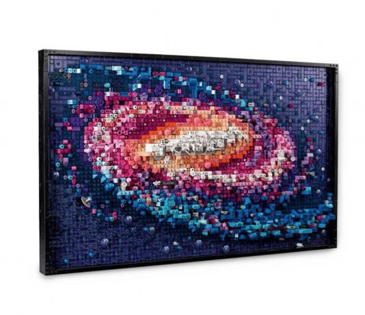 LEGO Art Die 31212 Milchstraben-Galaxie, Конструктор Галактика Млечный Путь 31212 (Дания), 3091 деталь, коллекционная 3D-картина, настенный декор