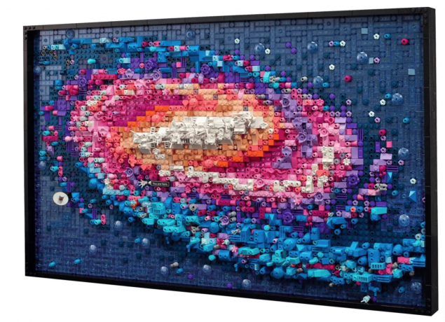 LEGO Art Die 31212 Milchstraben-Galaxie, Конструктор Галактика Млечный Путь 31212 (Дания), 3091 деталь, коллекционная 3D-картина, настенный декор