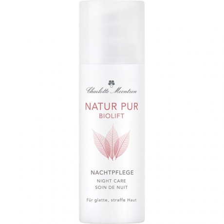 Charlotte Meentzen Natur Pur Nachtpflege Biolift Ночной Крем для лица , 50 мл