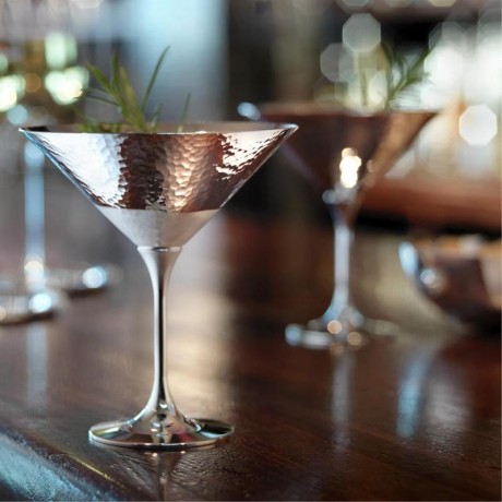 Robbe & Berking Robbe & Berking Martele Bar-Kollektion - 90 g versilbert Cocktailschale Robbe &amp; Berking Martele Bar Collection - Посеребренная чашка для коктейля 90 г