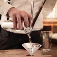 Robbe &amp; Berking Robbe &amp; Berking Martele Bar-Kollektion - 90 g versilbert Cocktailschale Robbe &amp;amp; Berking Martele Bar Collection - Посеребренная чашка для коктейля 90 г