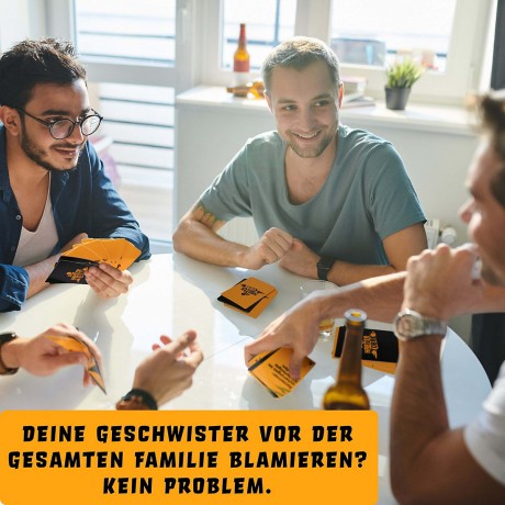 Simon und Jan Harter Tobak Roast (XXL Edition) Trinkspiel  Partyspiel mit schwarzem Humor Harter Tobak Roast (XXL Edition) Питьевая игра Игра для вечеринок с черным юмором