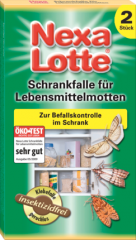 Nexa Lotte Средство для шкафов, против моли Schrankfalle для Lebensmittelmotten, 2 шт.