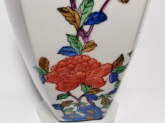 Ваза винтажная Japan Porcelain &quot;Цветы и птицы&quot;, фарфор, 36 х 45 см, Япония, 1970-80гг.