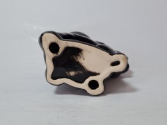 Подсвечник винтажный Zen Dekor &quot;Синий слон&quot;, 9 х 11 см, Германия, 1970-80гг.