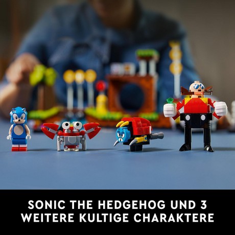 LEGO Ideas 21331 Sonic the Hedgehog  – Green Hill Zone ЛЕГО Соник Супер - ежик - зона Грин Хилл