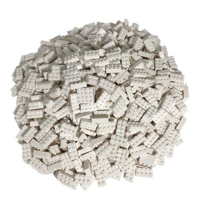 LEGO LEGO 2x4 Steine Weiss - 250 Stuck - White bricks 3001 LEGO 2x4 кирпичи белые - 250 штук - Белые кирпичи 3001