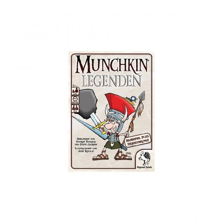 Pegasus Spiele Munchkin Legenden 1 + 2 (Kartenspiel) Munchkin Legends 1 + 2 (Карточная игра)