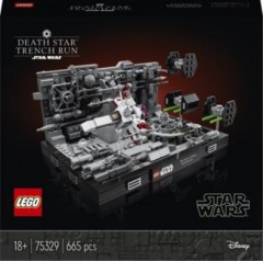 LEGO LEGO Star Wars 75329 Death Star Trench Run Diorama LEGO Star Wars 75329 Диорама &laquo;Звезда Смерти&raquo; &laquo;Бег по траншеям&raquo;