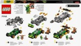 LEGO LEGO NINJAGO 71763 Lloyds Rennwagen EVO LEGO NINJAGO 71763 Гоночная машина Ллойда EVO