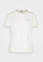 Tommy Hilfiger Basic T-shirt Weathered White Базовая футболка Выветрившийся белый