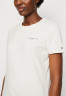 Tommy Hilfiger Basic T-shirt Weathered White Базовая футболка Выветрившийся белый