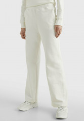 Tommy Hilfiger WIDE LEG Tracksuit bottoms undyed sportswear WIDE LEG Спортивные штаны неокрашенная спортивная одежда