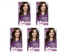 Schwarzkopf Perfect Mousse 600 light brown 5stk Краска-мусс для волос, тон 600 Светло-коричневый, 5 штук