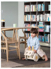 Modu Dreamer Kit 34-teilig sand grey/yellow honey, Мягкий конструктор MODU Dreamer Set 34 детали, 25 моделей, безопасная развивающая игрушка для детей 2-6 лет из EPP, Песочно-серый/медово-желтый