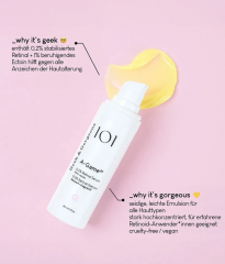 Geek & Gorgeous A-Game 0.2% serum 30ml, Сыворотка для лица с ретинолом, обновление и выравнивание кожи, против первых возрастных изменений, 30 мл