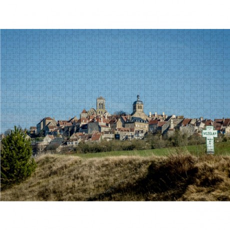 CALVENDO Puzzle CALVENDO Puzzle Yonne: Vezelay Пазл CALVENDO Puzzle Yonne: Vezelay