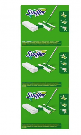 Swiffer dry refills aroma Clean and Fresh, 72st x 2packs, Сменные салфетки для швабры для сухой уборки полов с ароматом чистоты и свежести 72шт х 2 упаковки