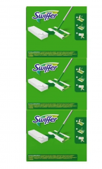 Swiffer dry refills aroma Clean and Fresh, 72st x 2packs, Сменные салфетки для швабры для сухой уборки полов с ароматом чистоты и свежести 72шт х 2 упаковки