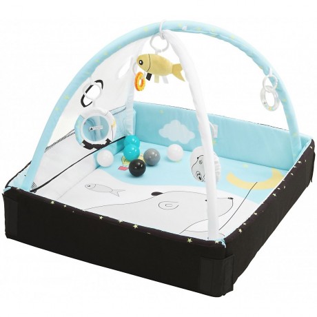 Spieldecke 5in1 Interaktiv Laufstall mit Ballen Игровой коврик 5в1 интерактивный манеж с шариками