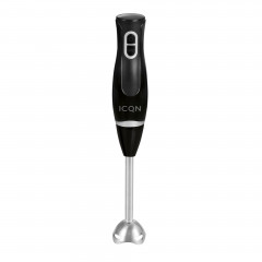 ICQN ICQN Stabmixer 1100 W, Turbofunktion, Hohe Motorleistung, 1100 W, Spulmaschinengeeignet, 2 Geschwindigkeitsstufen, inklusive Messbecher Schwarz 103 Ручной блендер ICQN 1100 Вт, функция турбо, высокая мощность двигателя, 1100 Вт, подходит для намоточн