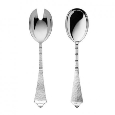 Robbe & Berking Robbe & Berking Hermitage 925 Sterling Silber Salatbesteck gross Столовые приборы для салата Robbe &amp; Berking Hermitage из стерлингового серебра 925 пробы, большие