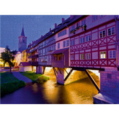 CALVENDO Puzzle CALVENDO Puzzle Kramerbrucke uber die Gera in Erfurt Пазл CALVENDO Puzzle Мост Крамера через Геру в Эрфурте