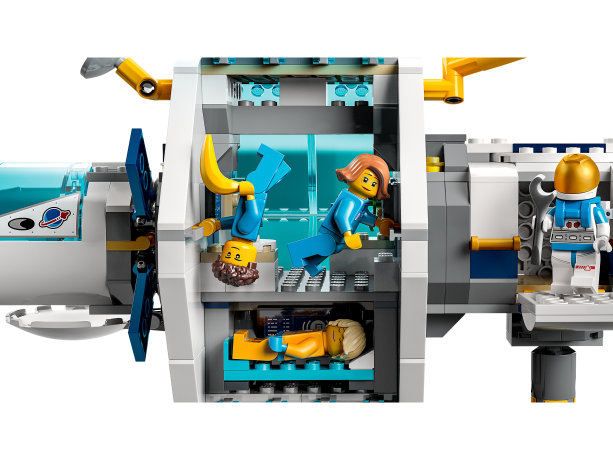 Lego Mond-Raumstation лунная космическая станция