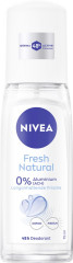 NIVEA Fresh Natural Deodorant Pumpspray, 75 ml, Нивеа Дезодорант помповый спрей, морские экстракты, 0% алюминия, 48ч защита, 75 мл