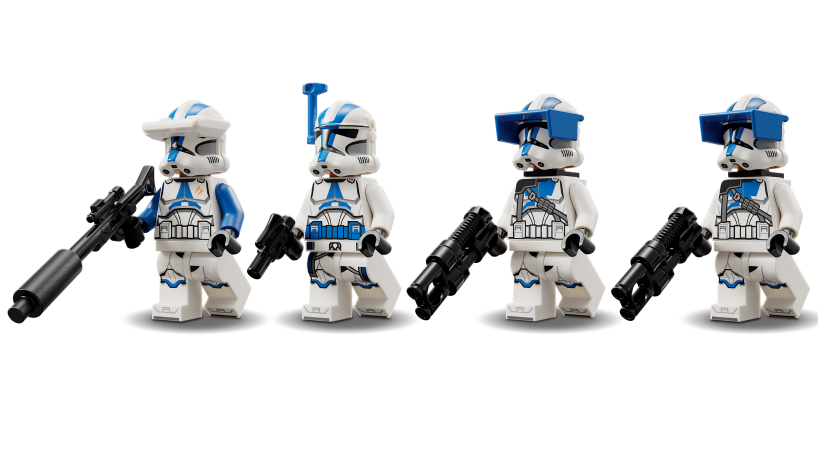 Lego 501st Clone Troopers Battle Pack Боевой набор 501-го солдата-клона