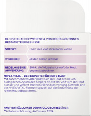 NIVEA VITAL Strahlender Teint Reichhaltige Tagespflege LSF 15, 50 ml, Нивеа Дневной крем для зрелой кожи, SPF 15, сияние и питание, экстракт сои, 50 мл