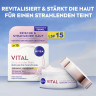 NIVEA VITAL Strahlender Teint Reichhaltige Tagespflege LSF 15, 50 ml, Нивеа Дневной крем для зрелой кожи, SPF 15, сияние и питание, экстракт сои, 50 мл