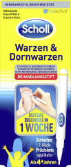 SCHOLL Warzen &amp; Dornwarzen Entfernerstift, 2 g, Шолль Стик для удаления бородавок, ТХУ-кислота, 2 г