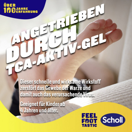 SCHOLL Warzen & Dornwarzen Entfernerstift, 2 g, Шолль Стик для удаления бородавок, ТХУ-кислота, 2 г