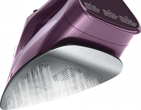 Braun Braun Dampfbugeleisen TexStyle 7 SI 7181 VI, 3100 W, mit FreeGlide 3D Bugelsohle, Violett  Паровой утюг Braun TexStyle 7 SI 7181 VI, 3100 Вт, с подошвой FreeGlide 3D, фиолетовый