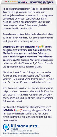 Doppelherz system IMMUN Multivitamine family Мультивитаминный комплекс для детей с 4-х лет и взрослых, сироп со вкусом тропических фруктов, 250 мл