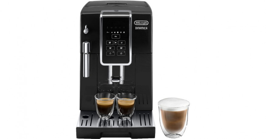 DeLonghi DeLonghi Dinamica ECAM 358.15.B , Vollautomat schwarz  schwarz DeLonghi Dinamica ECAM 358.15.B, полностью автоматический, черный