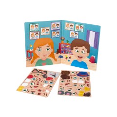 MAGNIKON Magnetspiel Emotionen Магнитные игровые эмоции