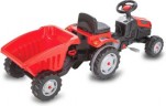 Jamara Trettraktor mit Hanger Strong Bull rot Педальный трактор с подвеской Strong Bull красный