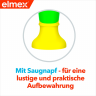 elmex Zahnbuerste Kinder, 2-6 Jahren, 2 St, Детские мягкие зубные щётки с присоской для молочных зубов, 2–6 лет, 2 шт.