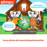 elmex Zahnbuerste Kinder, 2-6 Jahren, 2 St, Детские мягкие зубные щётки с присоской для молочных зубов, 2–6 лет, 2 шт.