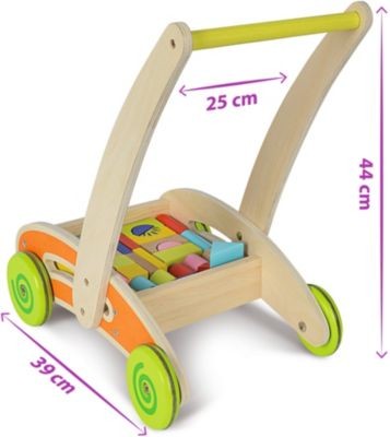 Eichhorn Spielwagen mit Bausteinen Игрушечная машина со строительными блоками