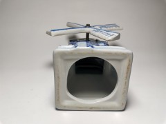 Delft Делфтский фарфор Коллекционная музыкальная статуэтка &quot;Мельница&quot;, 20см х 9см х 8,5см