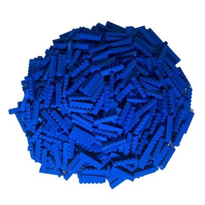 LEGO LEGO Blaue Steine 1x6 Hochsteine - Basic Classic  -  3009 Menge 250x LEGO Blue Bricks 1x6 High Bricks — Basic Classic — 3009 Количество 250x
