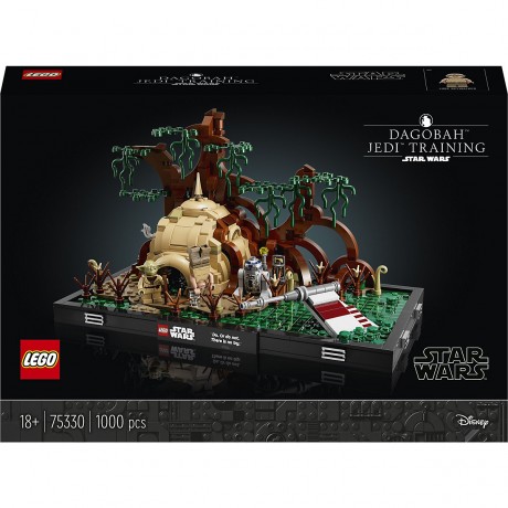 LEGO Star Wars 75330 Jedi  Training auf Dagobah  – Diorama ЛЕГО Диорама: Дагоба Обучение джедаев