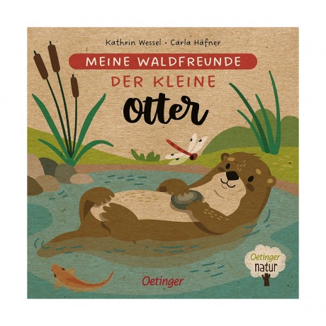 Meine Waldfreunde. Der kleine Otter Мои лесные друзья. Маленькая выдра
