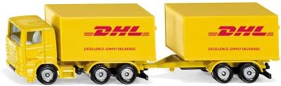 SIKU SIKU 1694 LKW mit Anhanger DHL Грузовик SIKU 1694 с прицепом DHL
