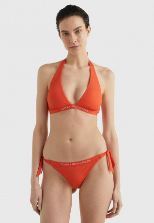 Tommy Hilfiger SIDE TIE Bikini bottoms deep orange SIDE TIE Плавки бикини темно-оранжевый