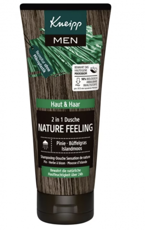 Kneipp  Men 2 in 1 Shower Nature Feeling Гель для душа 200мл